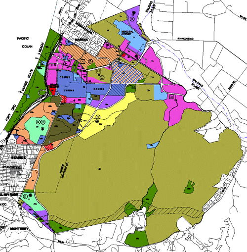 Fort Ord California Map - Map Of Western Hemisphere